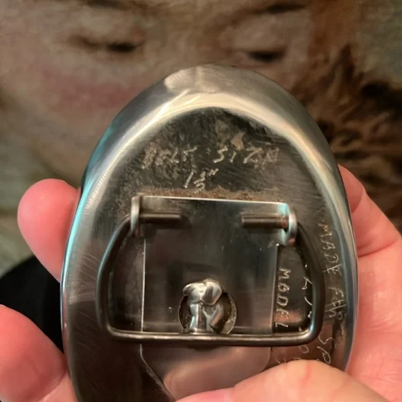 Spinning Revolving Belt Buckle Magnum Handcrafted 2001 - Picture 6 of 6